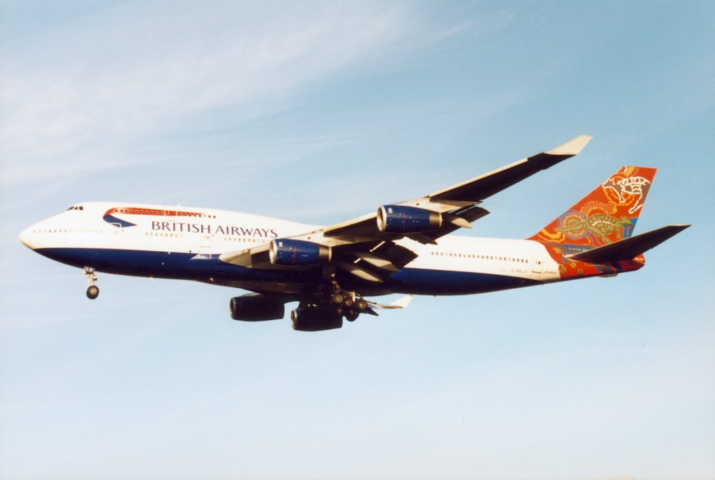 British Airways 747-436