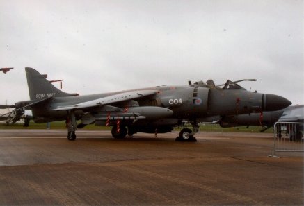 Royal Navy Sea Harrier F/A2