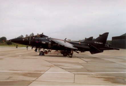 Royal Navy Harrier T8
