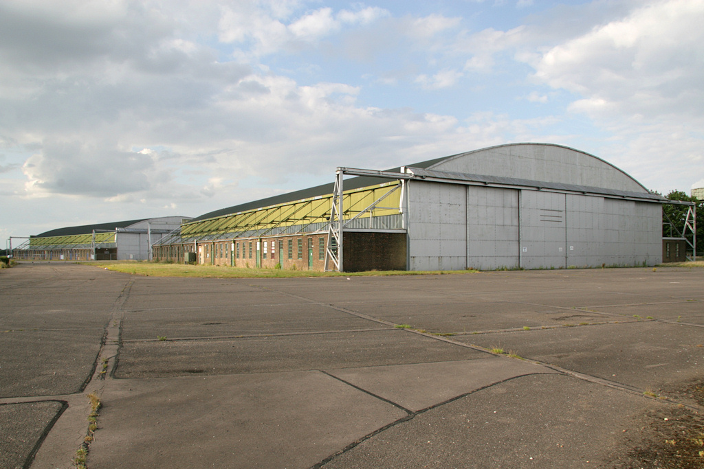 Two Type J aircraft sheds, Swinderby.