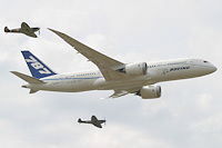 Boeing 787-8 Dreamliner & Supermarine Spitfires