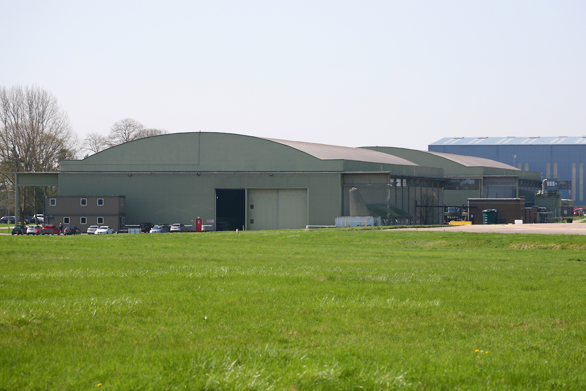 Type D aircraft sheds, Brize Norton.