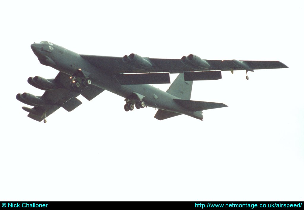 USAF B-52H Stratofortress