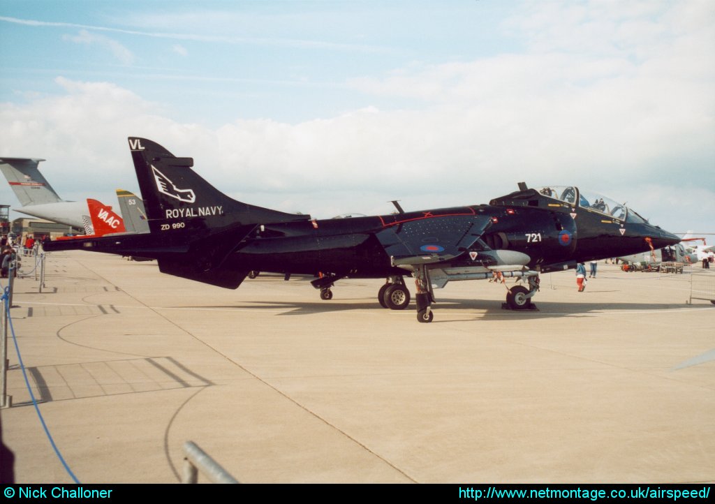 Royal Navy Harrier T8N