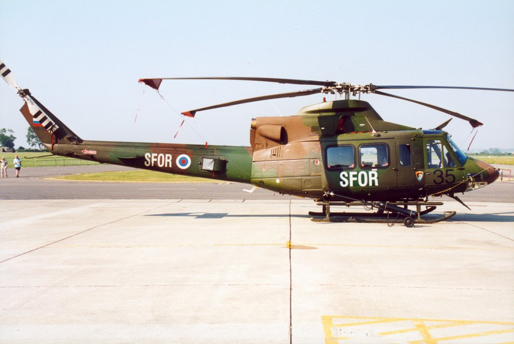 Slovenian Army Bell 412EP