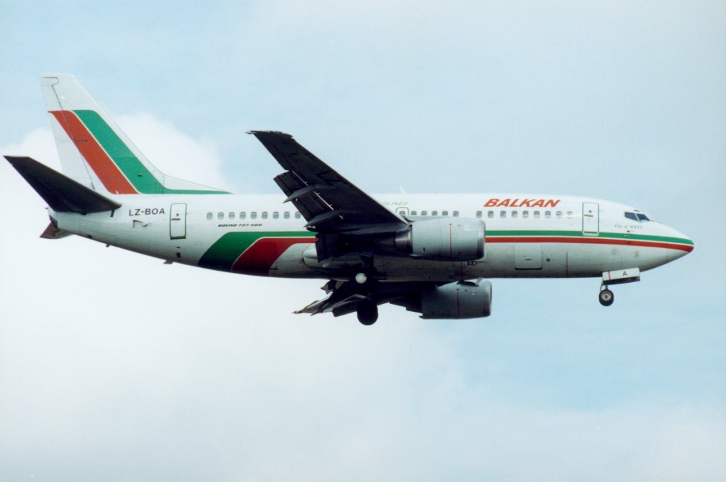 Balkan Bulgarian Airlines 737-53A