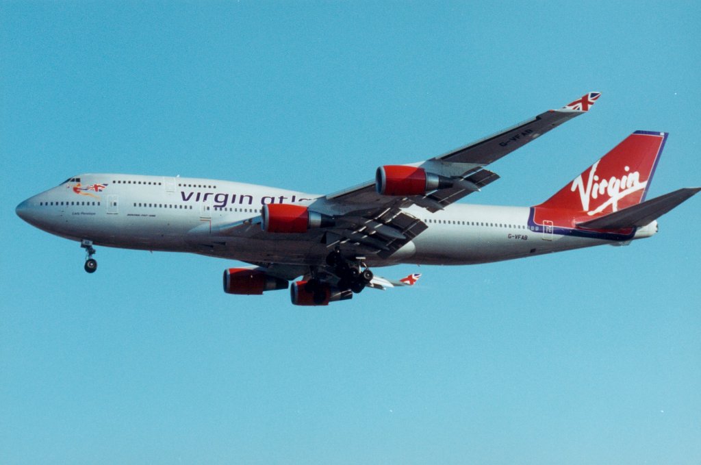 Virgin Atlantic 747-4Q8