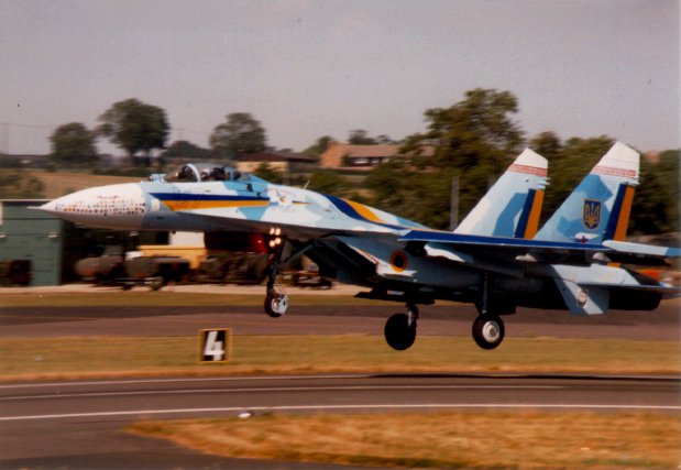 Ukrainian AF Su-27A