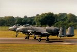 Pair of USAF A-10A Thunderbolt IIs